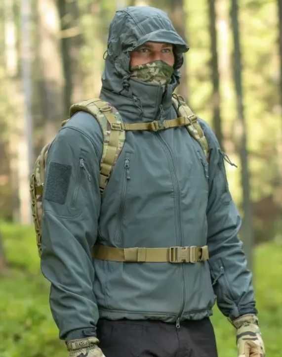 Helikon-Tex GUNFIGHTER Jacket куртка мембрана шкіра акули водостійка