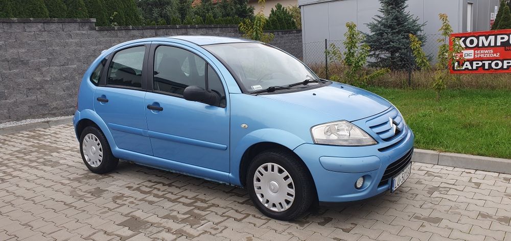 Citroen C3 2009r. 1.1 Benzyna 60KM. Klima, Elektryka. Stan BDB.