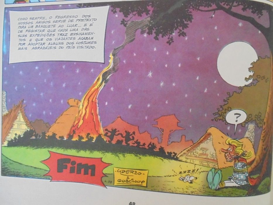 “Astérix na Córsega”, 1ª edição em português, 1976