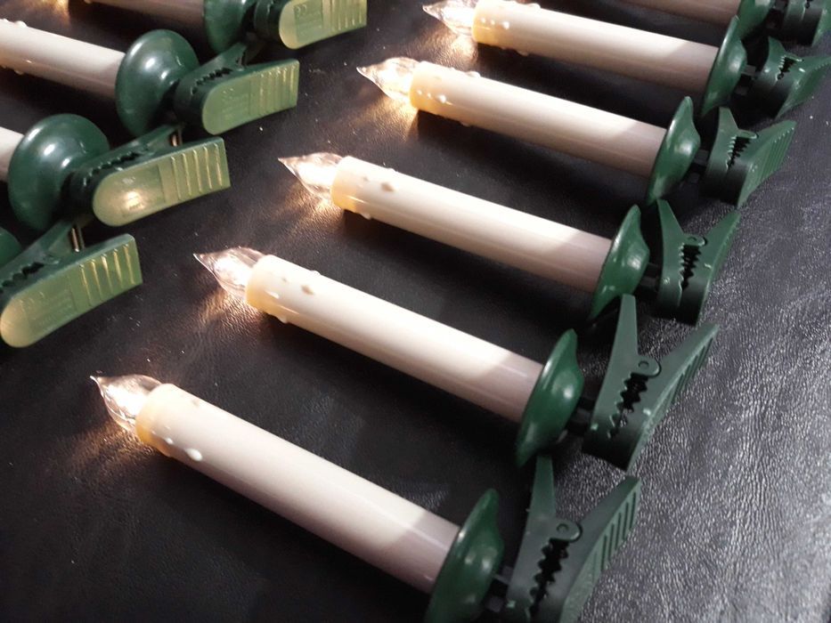 Безпровідні LED свічки 15 штук з пультом,висота 13см