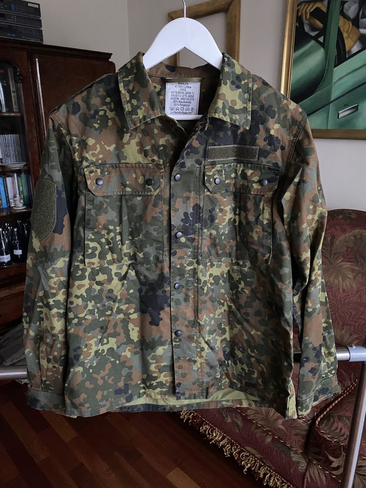 kurtka mundurowa Flecktarn r. S (Gr. 1) bluza bundeswehr wojskowa