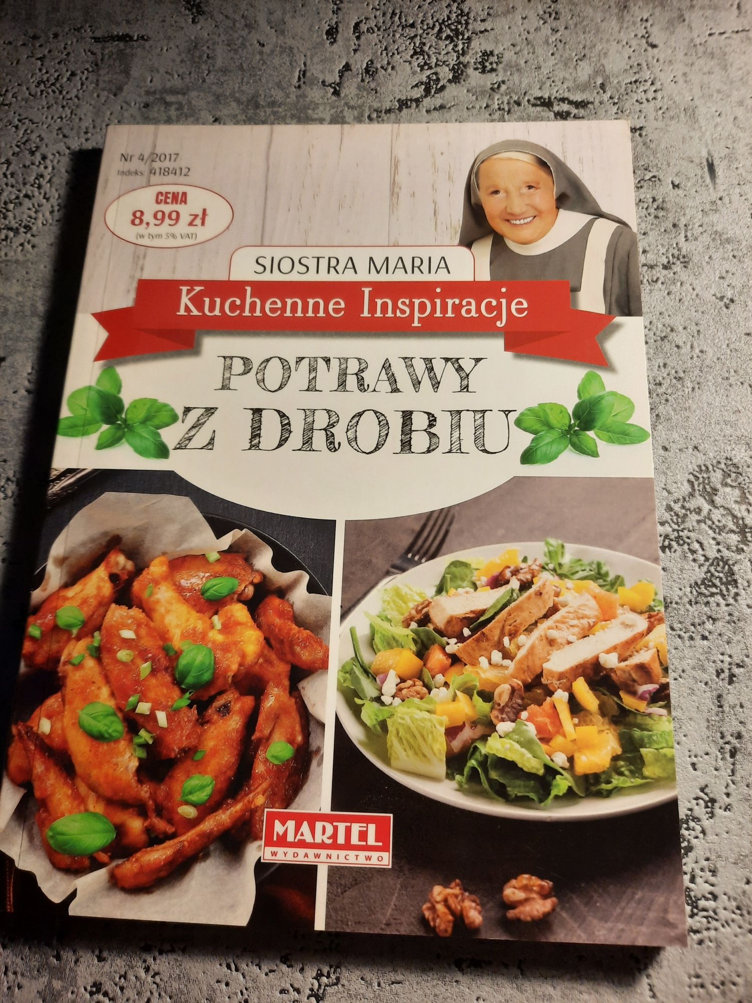 Książka z serii Kuchenne Inspiracje,,Potrawy z drobiu,,