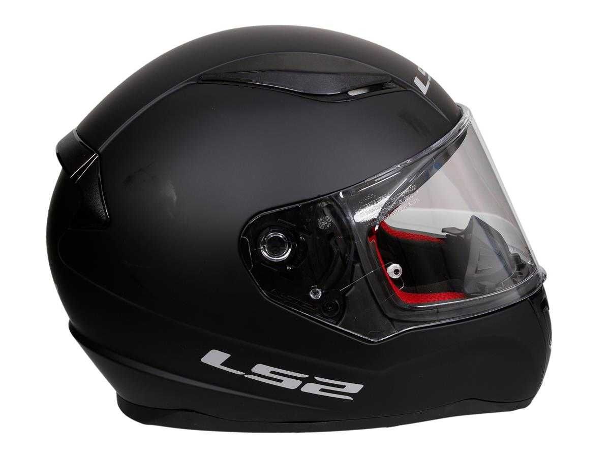 NOWY LS2 Kask motocykl ZAMKNIĘTY FF353 Rapid Skuter Czarny MAT +GRATIS