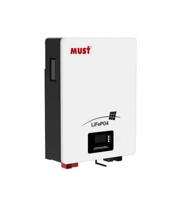 Комплект гібрид інв. MUST PV18 - 5248 PRO, акyм. MUST LiFePO4 51 V 100