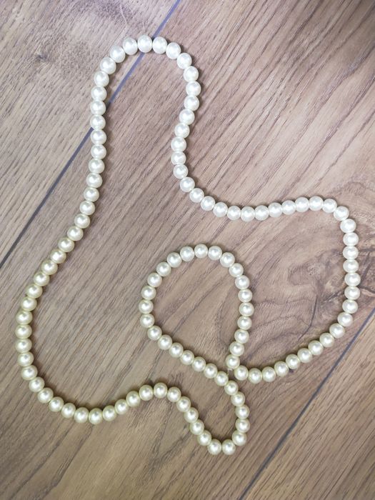 Ozdobne korale perłowe