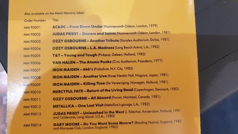 CD Audio / Компакт Диски / ФИРМЕННЫЕ (progressive, rock, metal)