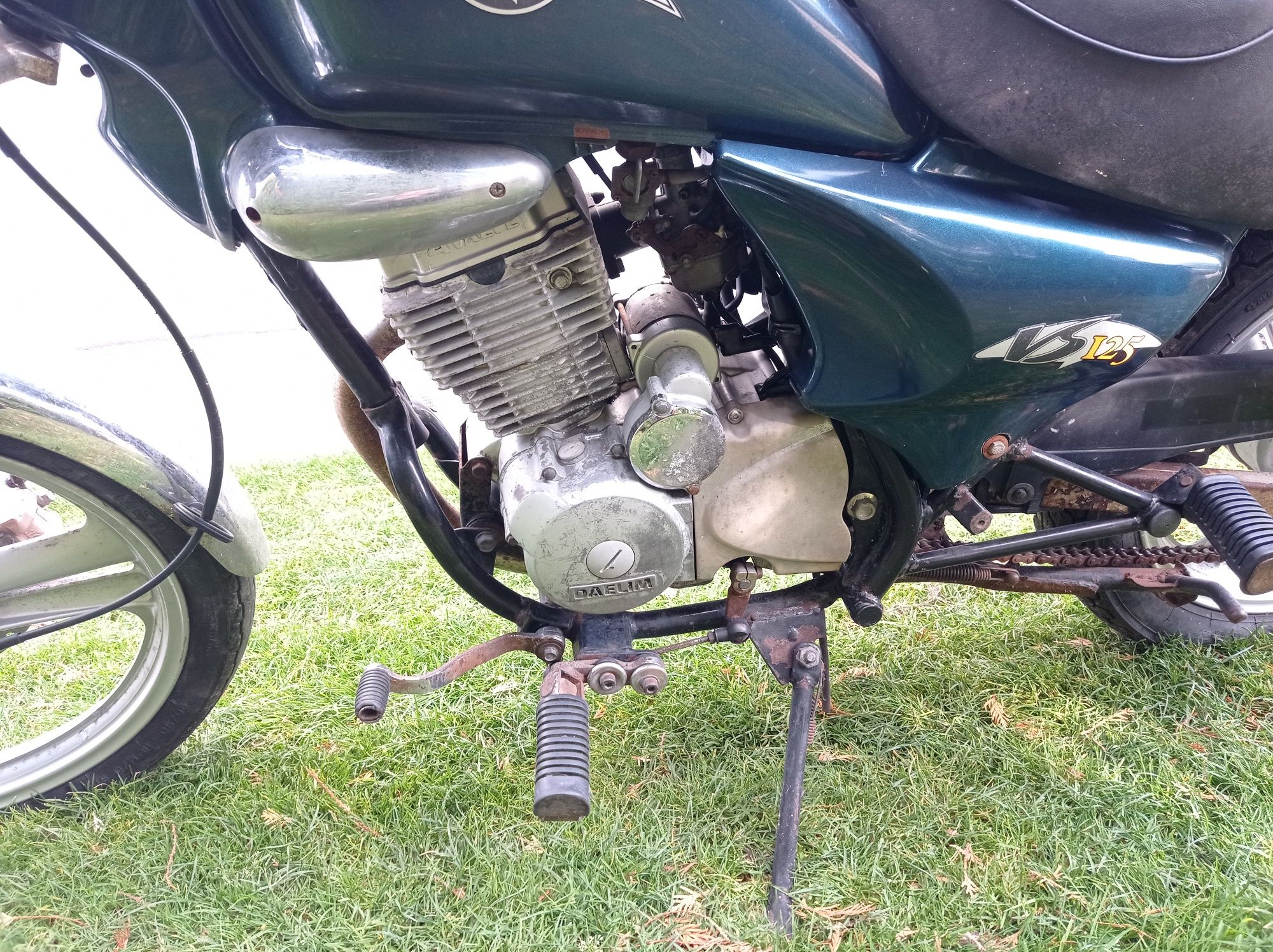 daelim vs125 części głowica lagi cylinder stator bak dekiel vc vl vt
