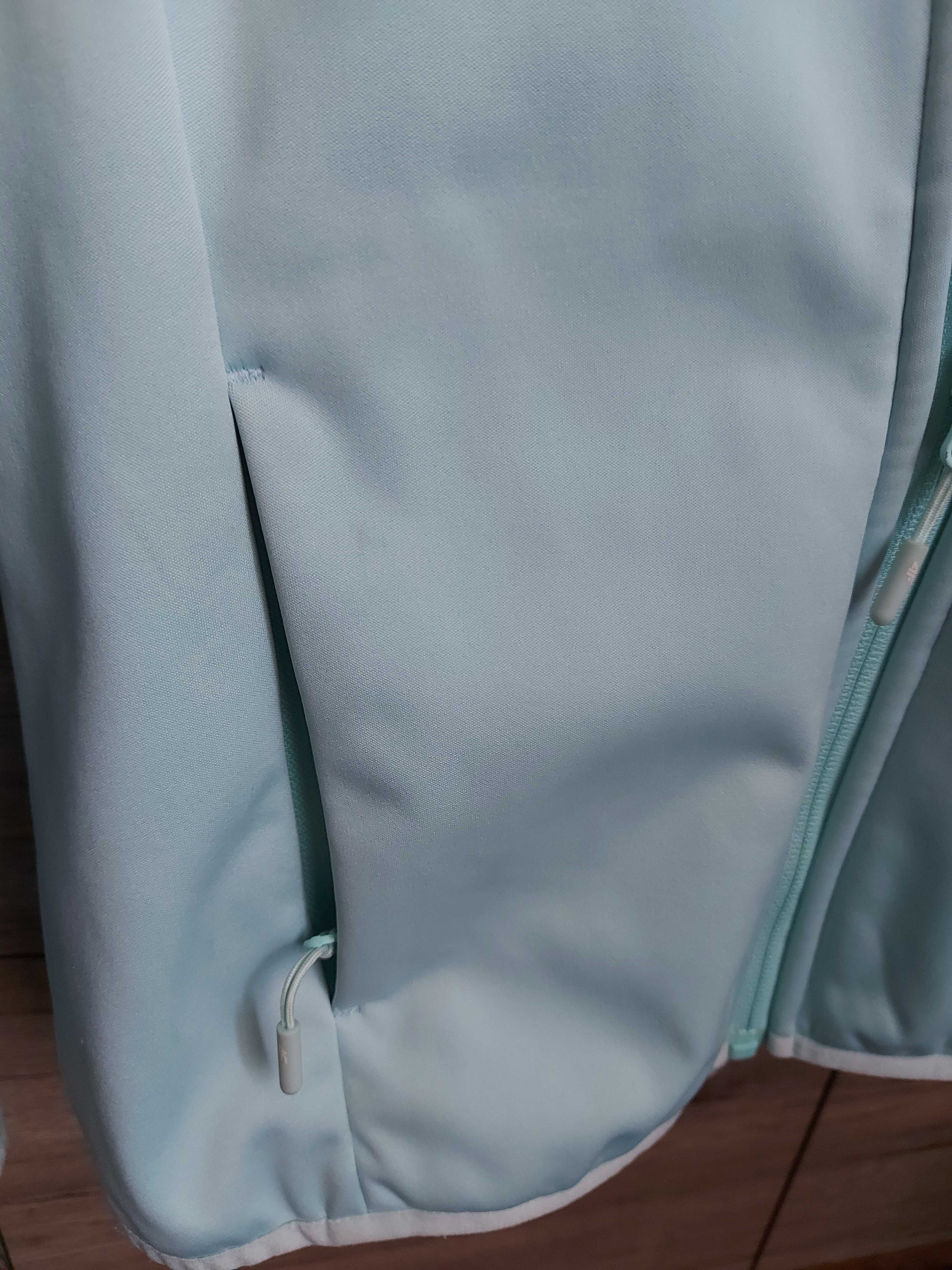 Kurtka dziewczęca 4F softshell mięta 164