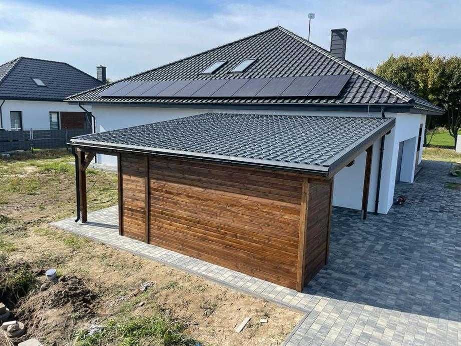 Drewno BSH do budowy wiat, altan, zadaszeń tarasów, pergoli