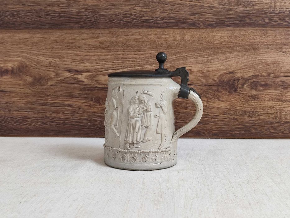 Stary kufel J.G. Winkler Kulmbach  1/2L - XIX w.