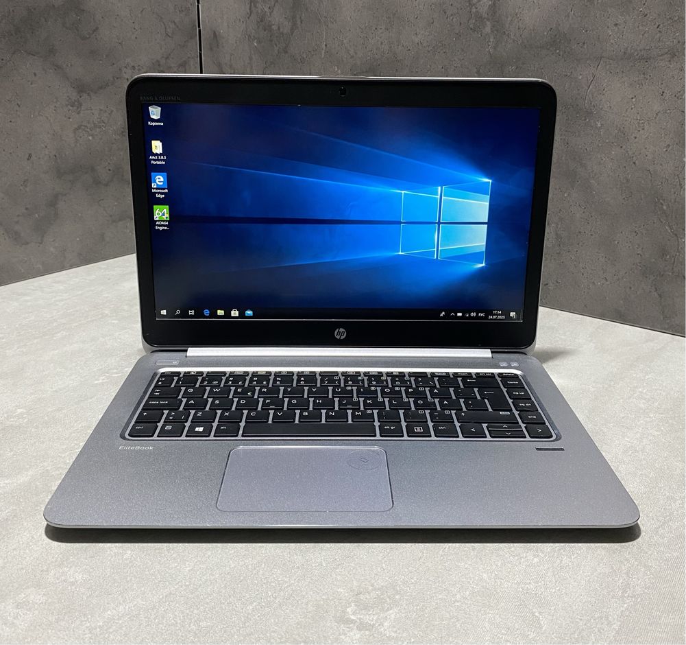 Ноутбук HP ElitBook Folio 1040G3 14" 8GB RAM/256GB SSD/i7-6500! Av11