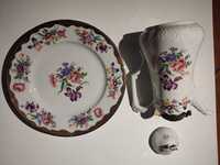 Prato e Bule Limoges Porcelart