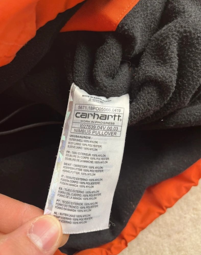 Casaco Carhartt Nimbus