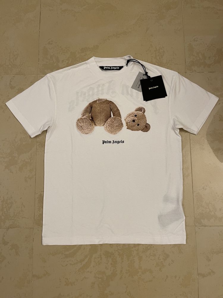 Новая оригинальная мужская футболка Palm Angels Bear T-Shirt