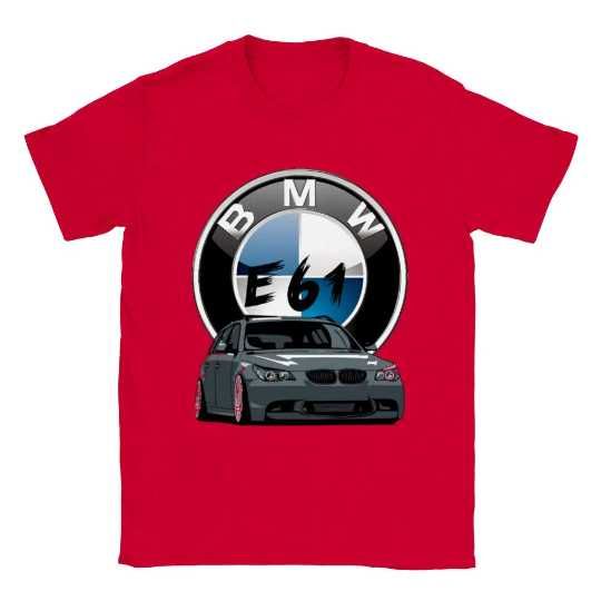 T-shirt BMW E61, 100% Algodão