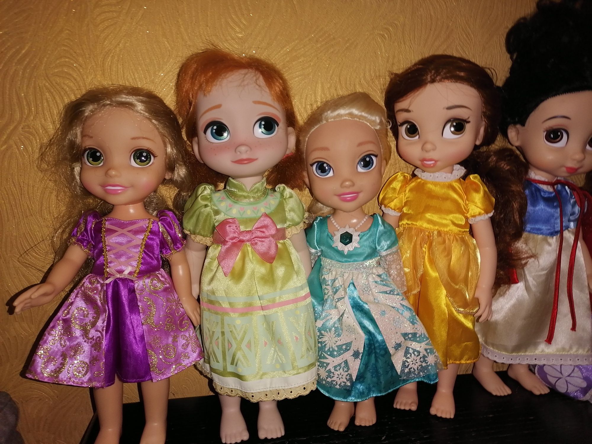 Кукла, лялька Бель, Рапунсель, Анна, Білосніжка, Арієль, Ельза Disney
