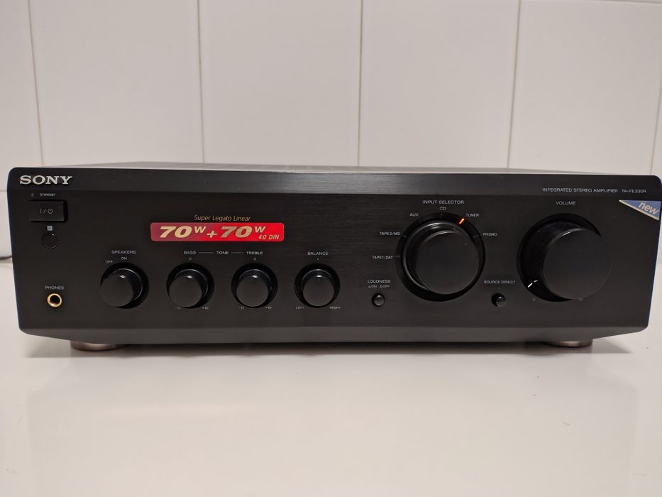 Amplificador e Tuner Sony