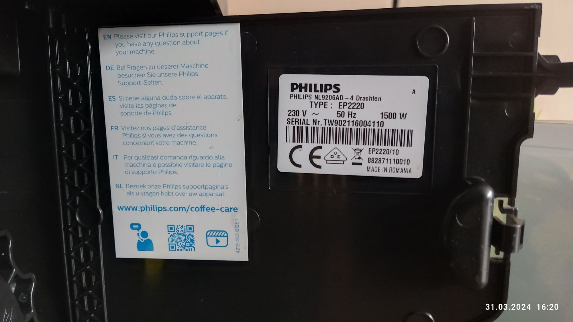 Philips EP2220 po przeglądzie