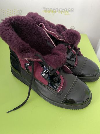 Дитячі зимові ботинки натуральна шкіра