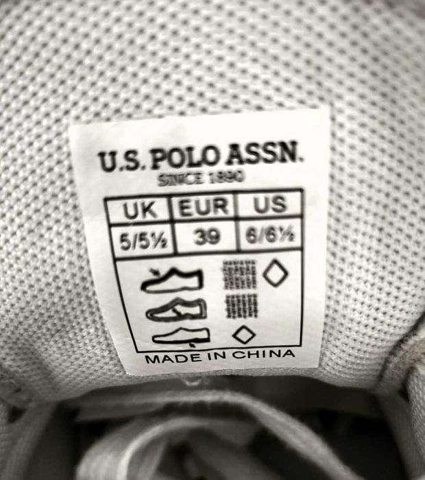 Ténis U. S. Polo ASSN. - 39 - Cor Branca