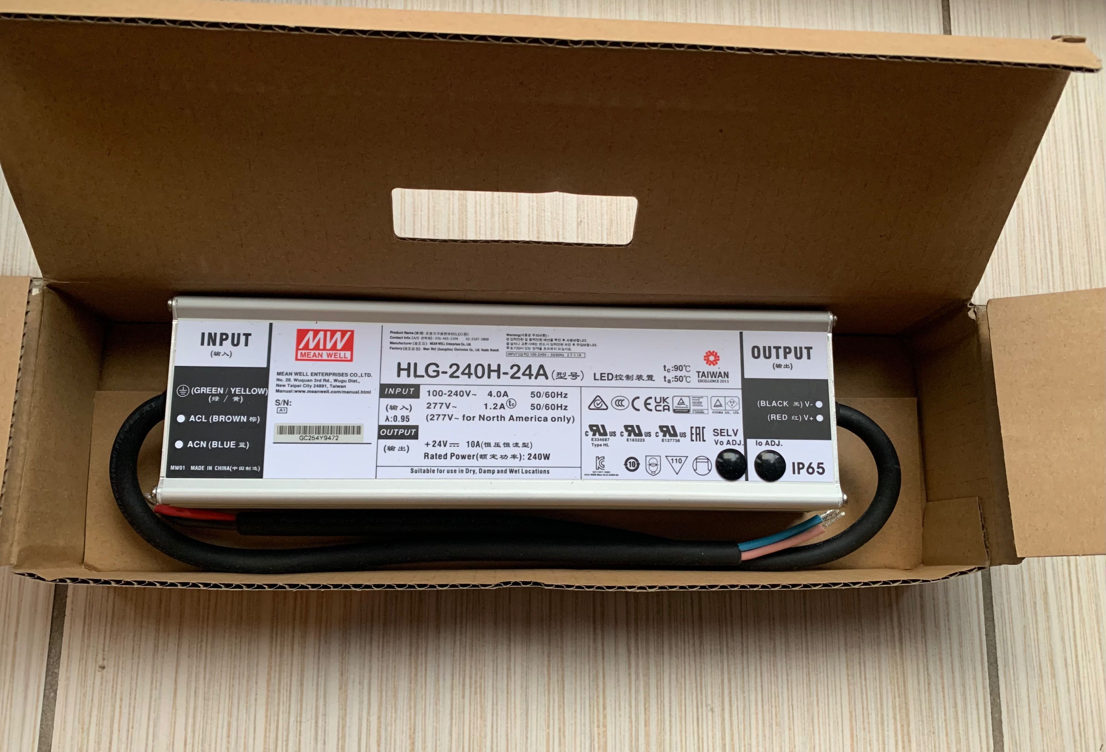 Zasilacz  LED  HLG-240H-24A