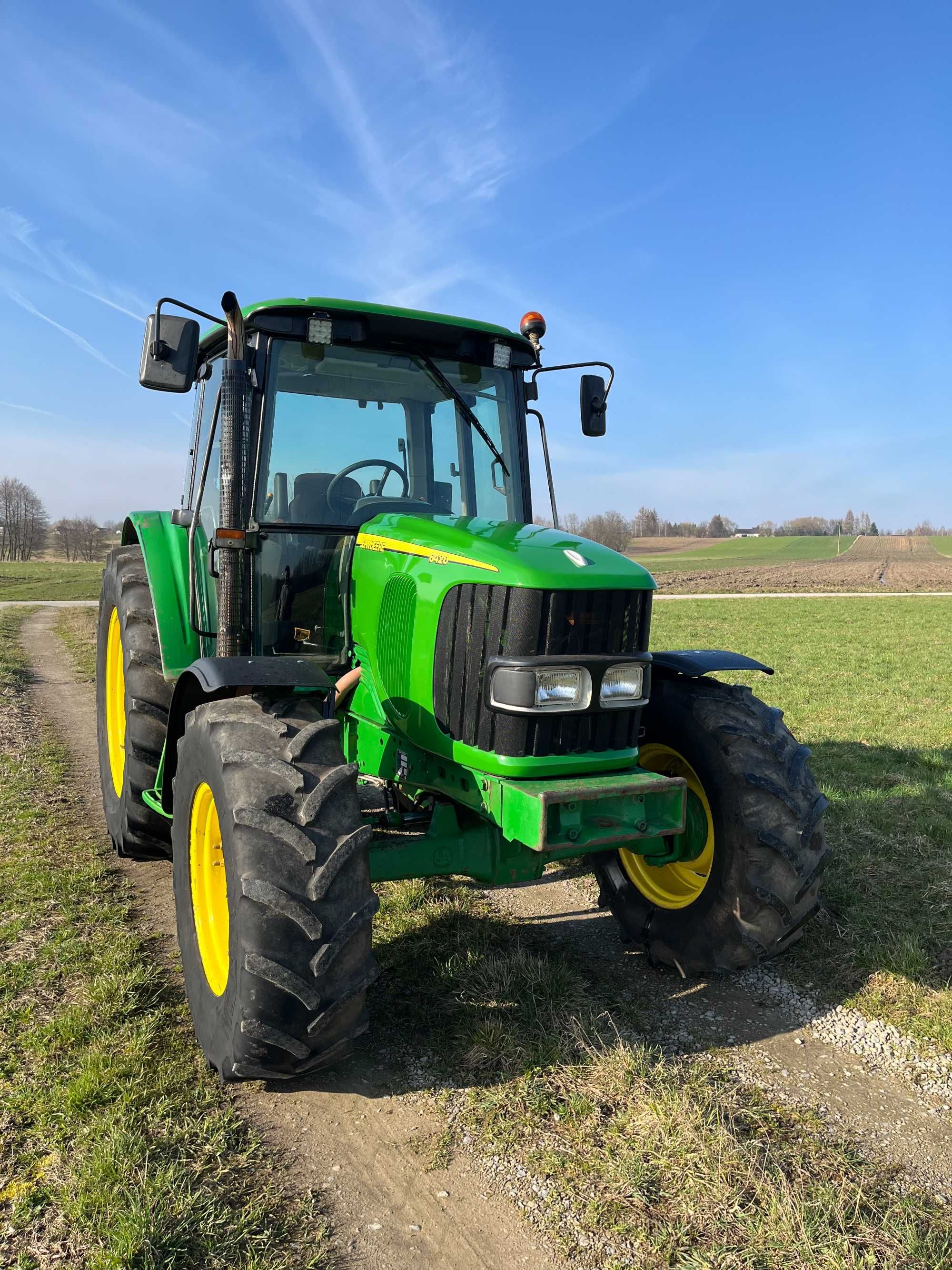 John Deere 6420 4x4 125KM 2004R  40km/h Sprowadzony