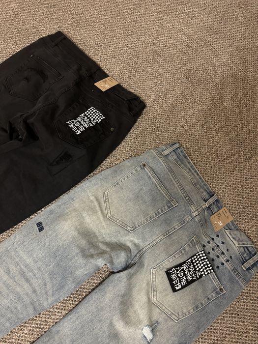 Джинси Ksubi Slim Fit Amiri/Purple