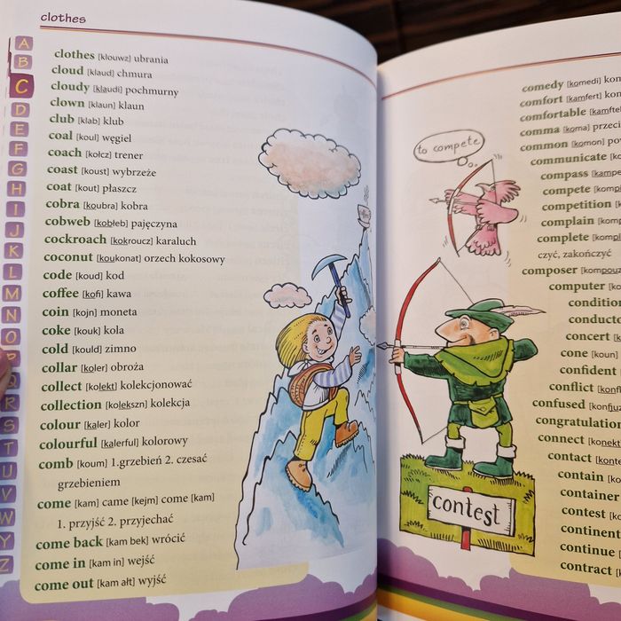 Ilustrowany słownik angielsko-polski