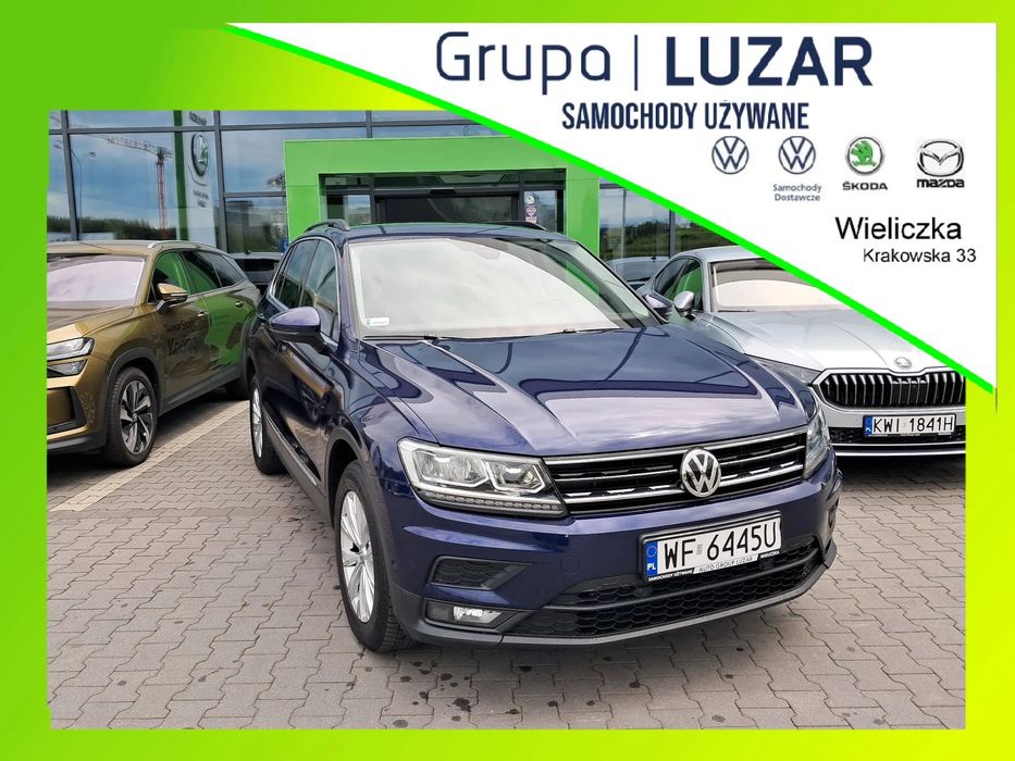 Volkswagen Tiguan Pierwszy właściciel! Bezwypadkowy! ASO! Gwarancja! Faktura VAT23%!