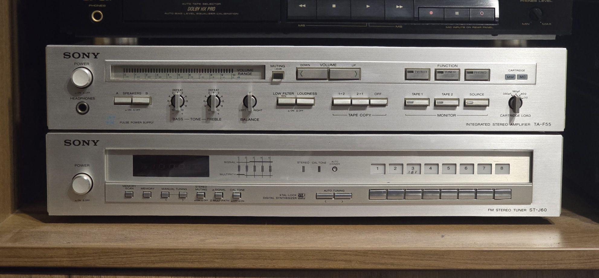 SONY wzmacniacz TA-F55 tuner ST-J60