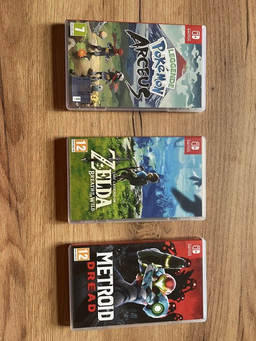 Pokemon Arceus i inne gry.