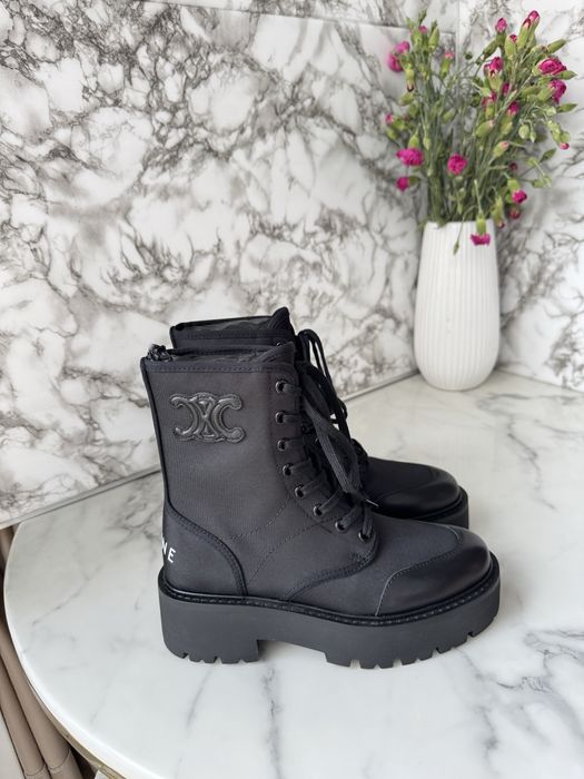 Botki Celine black leather