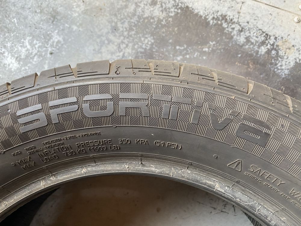 Літня резина шини (пара) 215/55R16 Sportiva 6,5мм