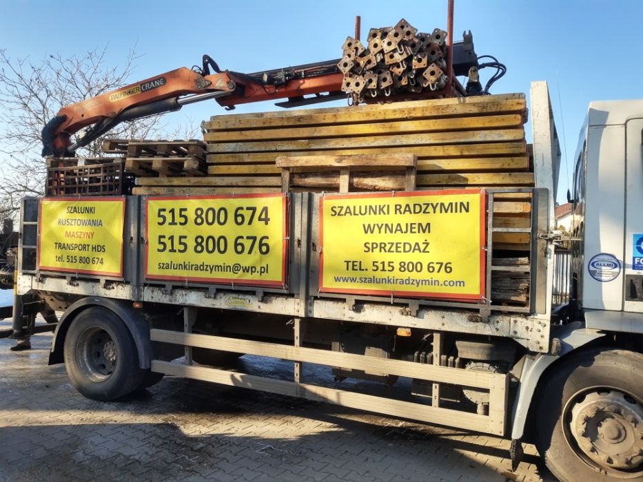 szalunki słupowe nowe panele słupowe filary Radzymin