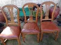 Conjunto de três cadeiras para restauro 10€