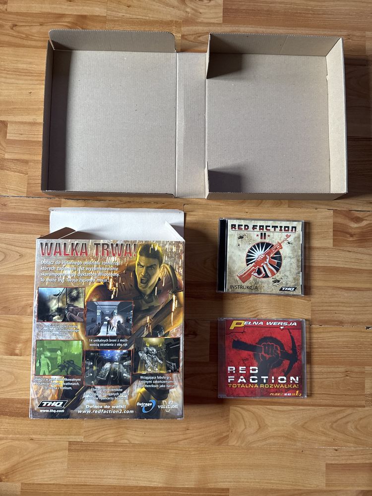 Red faction 2 gra PC plus Red faction 1