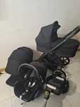 Cybex balios s lux deep black 3w1 z baza isofix