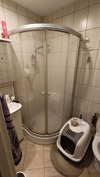 kabina prysznicowa Sanplast ATX  półokrągła 90 bez brodzika