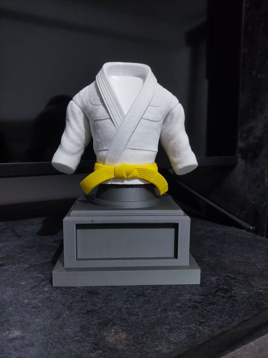 Estatueta tipo busto - Judo/Jiujitsu