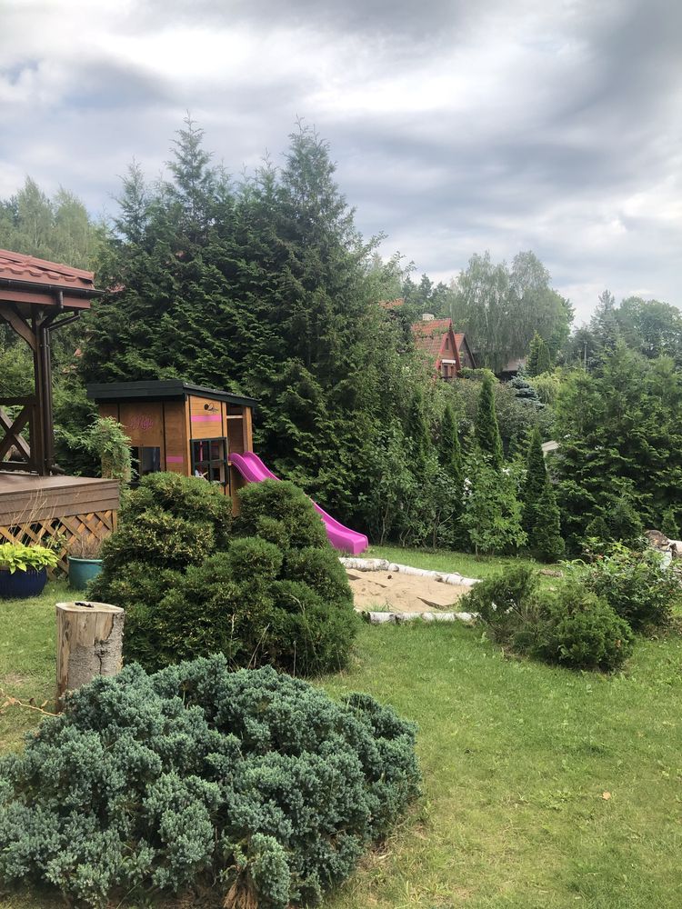 Dom całoroczny z linią brzegową Mazury