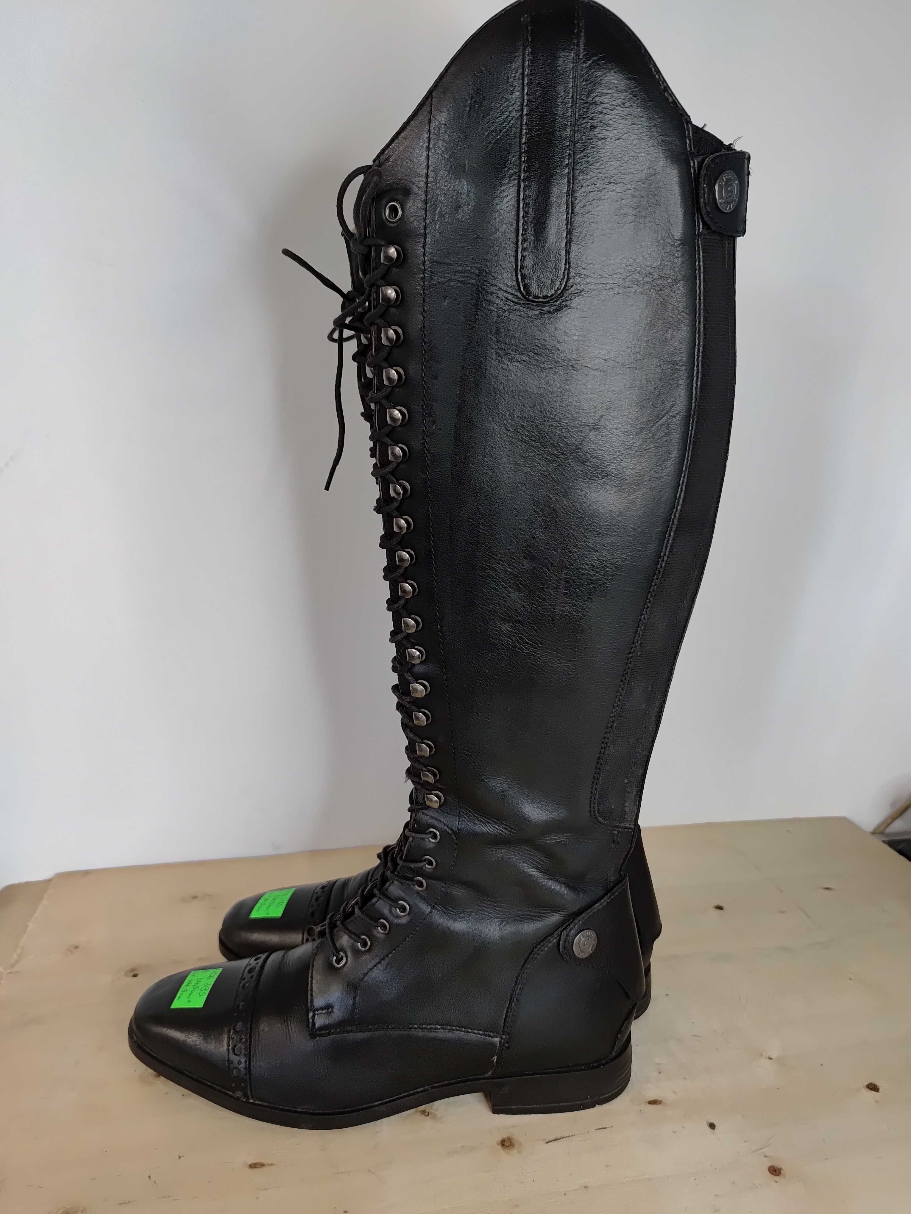 406.39. Oficerki Steeds Porto Alegre, roz: 39 Slim, łyd: 34,5cm+