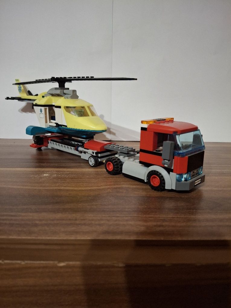 Lego City laweta helikopter ratunkowego 60343