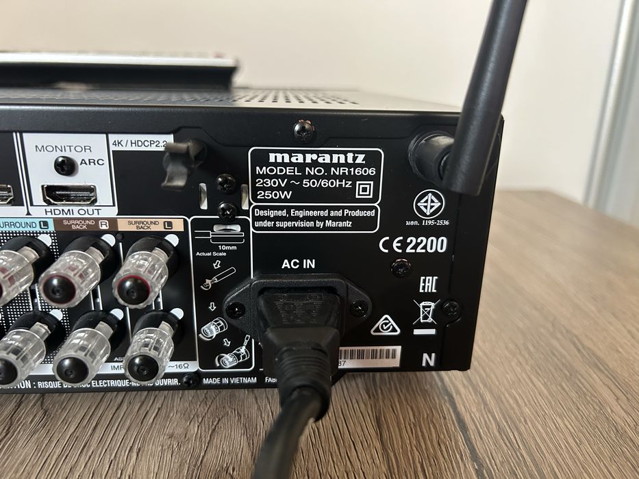 Marantz NR1606 amplituner wzmacniacz 5.1 kino domowe atmos
