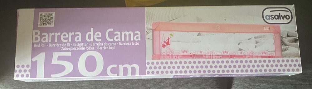 Proteção cama 150cm branca