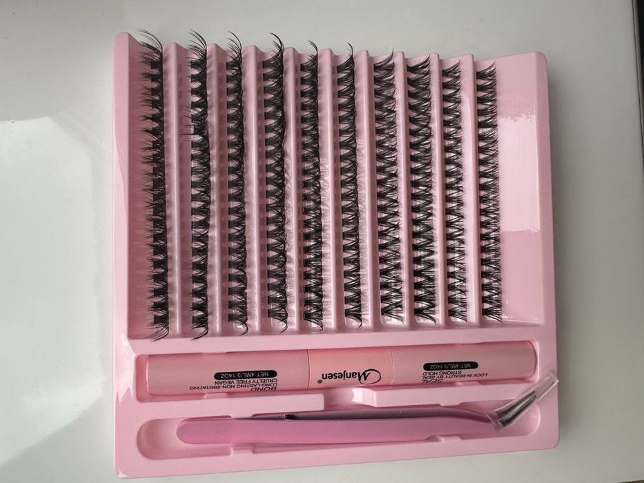 Вії пучкові для самостійного нарощування