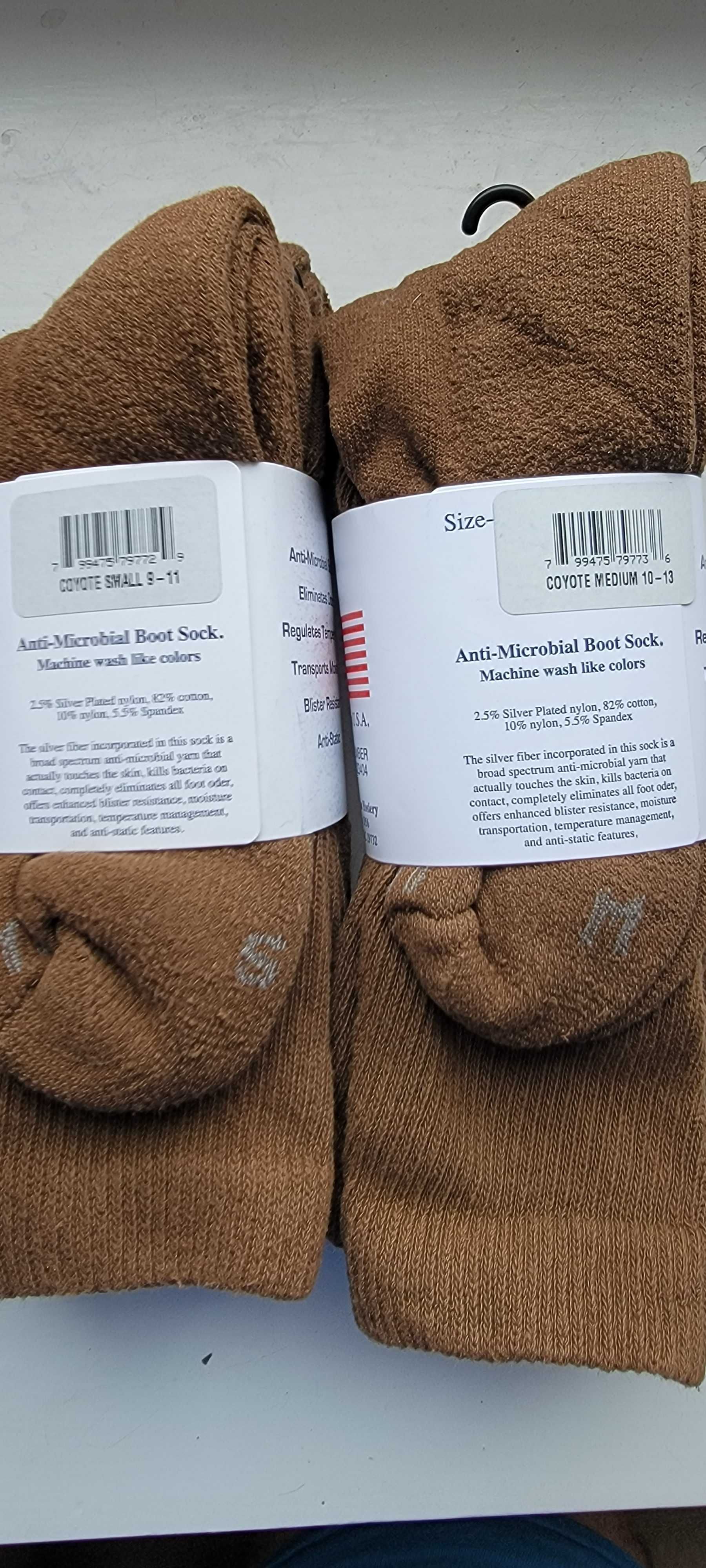 ЛІТНІ Контрактні Війскові шкарпетки USOA . Made in USA  (3пари)