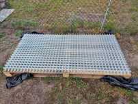 Siatka zgrzewana 1000x2000mm fi4mm, ocynk
