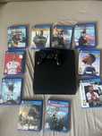 ps4 z grami i z 2 padami