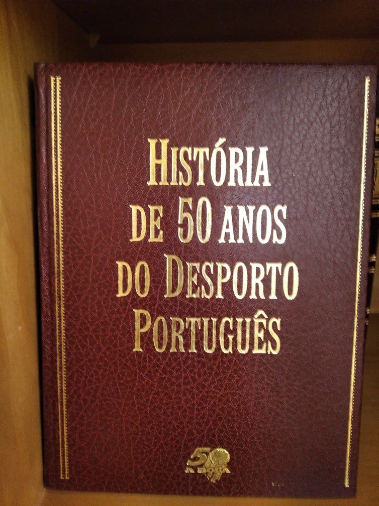 Livro de História de 50 anos do Desporto Português