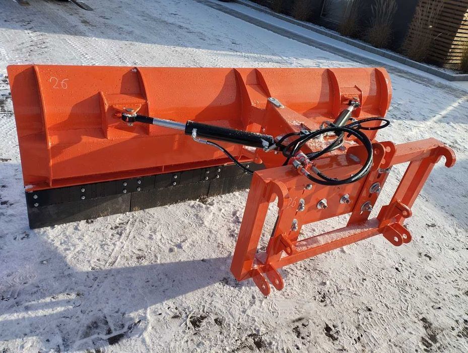 Pług prosty cieżki do śniegu solidny spychacz różne szerokości